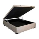 Ver imagem 1 de Cama Box Baú Casal 138 - Bege