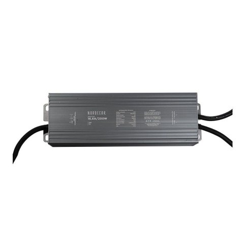Fonte de Alimentação Nordecor Nor Ip67 16,6a/200w 12v Bivolt