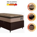 Ver imagem 2 de Cama Box Baú Solteiro Colchão Espuma D33 Pillow 88x188x70cm