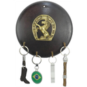 Ver imagem 3 de Porta Chaves de Parede Cavalo com Ferradura - Celebre Sua Paixão Equina com Estilo!