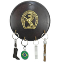 Ver imagem 3 de Porta Chaves de Parede Cavalo com Ferradura - Celebre Sua Paixão Equina com Estilo!