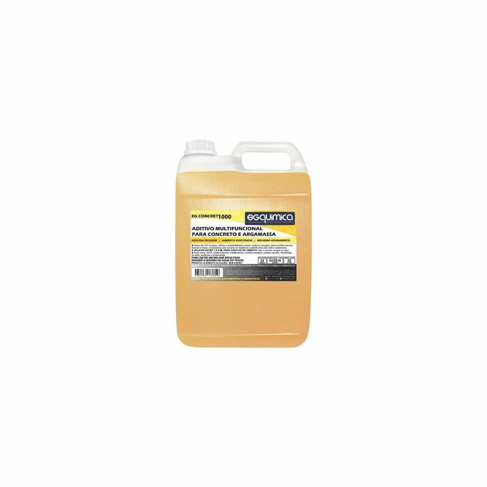 Aditivo Concentrado Superplastificante Cimento Concret 5lt - 1