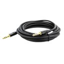 Ver imagem 1 de Cabo P10 para P10 Estereo Profissional - Preto 40 Metros