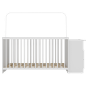 Ver imagem 7 de Berço Cômoda com Colchão Incluso Meu Bebê Branco