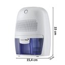 Ver imagem 2 de Desumidificador Antimofo Secar Ar Elétrico 600ml com Led Branco 110v/220v Importway Iwda001 Peltier