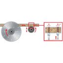 Ver imagem 2 de Riscador Cônico 110 x 20 x 24Z - Esp. 3.1 a 4.3mm - LI25M31-CA3 Freud