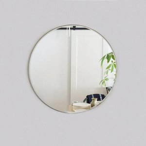 Espelho Redondo Pequeno 20x20 de Parede Decorativo Orgânico