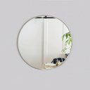 Ver imagem 1 de Espelho Redondo Pequeno 20x20 de Parede Decorativo Orgânico