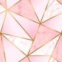 Ver imagem 1 de Papel de Parede Geométrico Zara Rosa Gold Autoadesivo 1mx50cm