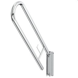 Barra de Apoio para Sanitário Articulada com Papeleira Fs - 3