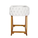 Ver imagem 5 de Mini Berço Moises de Balanço Portátil para Bebê Branco