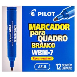 Kit Caixa de Pincel Marcador para Quadro Branco Recarregável Wbm-7 36 Unidades 3 Cores - Pilot - 5 Kit Caixa de Pincel Marcador para Quadro Branco Recarregável Wbm-7 36 Unidades 3 Cores - Pilot - 5