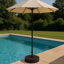 Ver imagem 3 de Suporte Robusto de 40 Kg para Ombrelone Base em Concreto Maciço Nossakasa