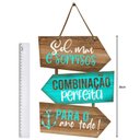 Ver imagem 4 de Placa Indicativa para Decoração Frases Sala Hall de Entrada