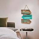 Ver imagem 3 de Placa Indicativa para Decoração Frases Sala Hall de Entrada