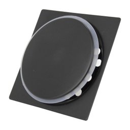 Stoc Ralo Preto Click Quadrado 9,4 Cm 7655 Stoc Metais - 1
