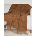 Ver imagem 1 de Manta Decorativa Chenille Marrom