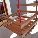 Ver imagem 2 de Balanço Infantil Crianças até 12 Anos Madeira Muito Lindo