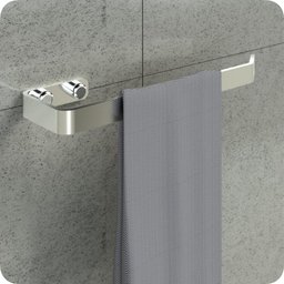 Kit Acessórios Para Banheiro Inox e Cromado 5 Peças MAX - 4