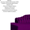 Ver imagem 2 de Divã Recamier Styllus Veludo Lado Direito
