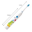 Ver imagem 2 de Escova de Dente Eletrica Recarregavel Kit 2 Uni Limpeza Profunda 6 Velocidades Lingua Gengiva Higien