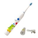 Ver imagem 6 de Escova de Dente Eletrica Recarregavel Kit 2 Uni Limpeza Profunda 6 Velocidades Lingua Gengiva Higien