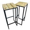 Kit Banquetas Strassis Design Sd-5040 Preta - 5