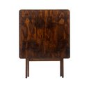 Ver imagem 2 de Conjunto Mesa Dobrável 60x60 cm com 4 Cadeiras em Madeira Maciça - Imbuia