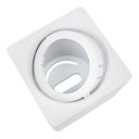 Ver imagem 5 de Kit 6 Spot Sobrepor Teto Beiral Para Lâmpada Dicroica Branco Direcionável + 6 Lâmpadas Cor:Branco - 