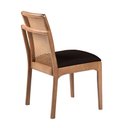 Ver imagem 6 de Kit 2 Cadeiras Decorativa Sala de Jantar Luxo Livia Facto Marrom - Mozzelar