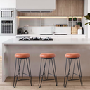 Ver imagem 2 de Banqueta Média para Cozinha Bar Balcão Bistrô Mesa Hairpin:whisk
