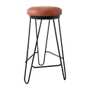 Ver imagem 1 de Banqueta Média para Cozinha Bar Balcão Bistrô Mesa Hairpin:whisk