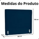 Ver imagem 7 de Cabeceira de Cama Box Estofada 140 Cm Casal Stela Suede