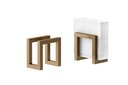 Ver imagem 2 de Porta Guardanapos Dourado - Linha Frame