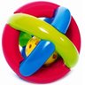 Bola Maluquinha com Chocalho VERMELHO/VERDE/AZUL Mercotoys 270 - 1