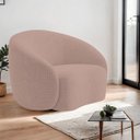 Ver imagem 2 de Poltrona Orgânica Luxo Recepção Amore Linho - Adj Decor