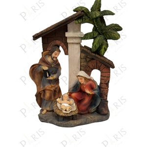 Peça Decorativa Sagrada Familia Presépio 14cm 14658-pl