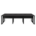 Ver imagem 4 de Mesa de Escritório Plataforma 6 Pessoas 2,70m Pre Pés Metal Cor:preto