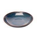 Ver imagem 4 de Prato Fundo de Massas Cerâmica Linear Azul Premium 23cm Lyor