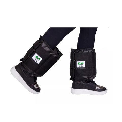 Par de Caneleira Academia Profissional Lona Com Ajuste 9 Kg