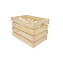Ver imagem 2 de Caixote de Madeira Organizador Modular Quadrado Pequeno Natural