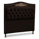 Ver mais imagens de Cabeceira e Calçadeira Baú Cama Box Casal Queen Size Belize 160cm Corano Marrom - Desk Design