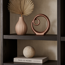 Ver imagem 2 de Escultura Arco g Decoração em Cerâmica Rosé Gold