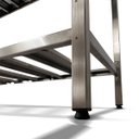 Ver imagem 7 de Pia Aço Inox Industrial 140x60x90 Cm Cuba Esquerda Nortinox