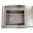 Ver imagem 6 de Pia Aço Inox Industrial 140x60x90 Cm Cuba Esquerda Nortinox