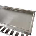 Ver imagem 4 de Pia Aço Inox Industrial 140x60x90 Cm Cuba Esquerda Nortinox