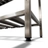 Pia Aço Inox Industrial 140x60x90 Cm Cuba Esquerda Nortinox - 7