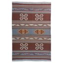 Ver imagem 1 de Tapete Sala Kilin Gashgai 200x250 Dupla Face Tribal 4 Red