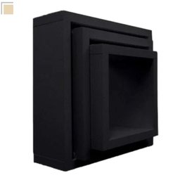 Nicho para Banheiro Cozinha Parede Suspenso Quadrado Mdf - 1