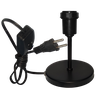 Luminária Mesa Abajur Mini P/led Use a Sua Cúpula:preto - 1